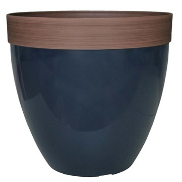 Southern Patio Hornsby Planter Navy Finish - 15in