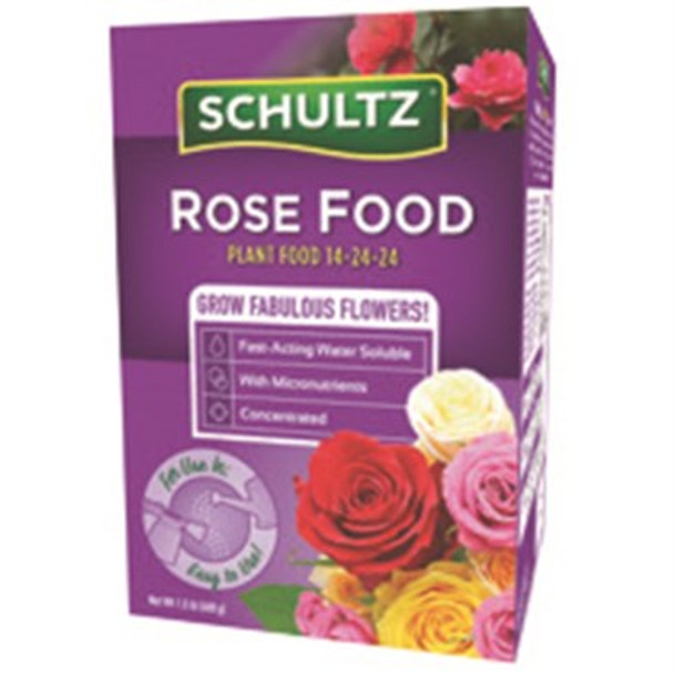 Schultz Rose Fast Acting WSF Plant Food 14-24-24 1.5lb Container - Concentrated