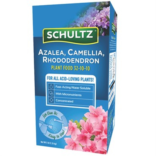 Schultz ACR WSF Plant Food 32-10-10 5lb - Azalea, Camellia, Rhododendron