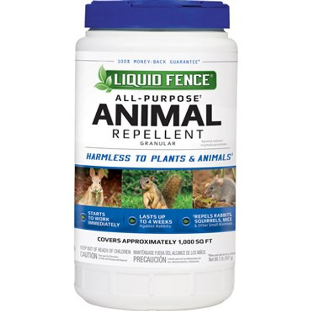 Liquid Fence All Purpose Animal Repellent 2lb Granular