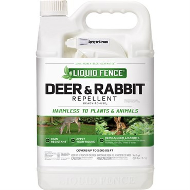 Liquid Fence Gal RTUDeer & Rabbit Repellent