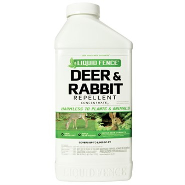 Liquid Fence 40oz Deer &Rabbit Repellent Concent