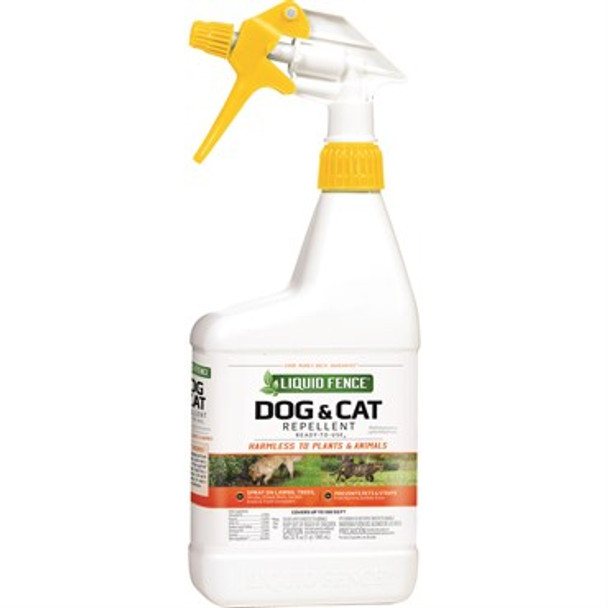 Liquid Fence Dog & Cat Repellent 32oz Ready to Use