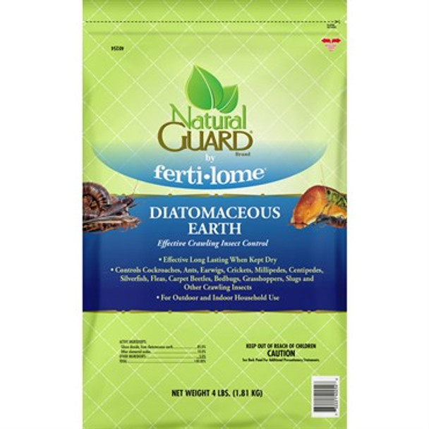 VPG Natural Guard Brand by fertilome Diatomaceous Earth Crawling Insect Control 4lb