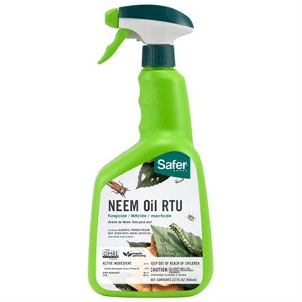 Safer Brand Neem Oil 32oz Ready to Use