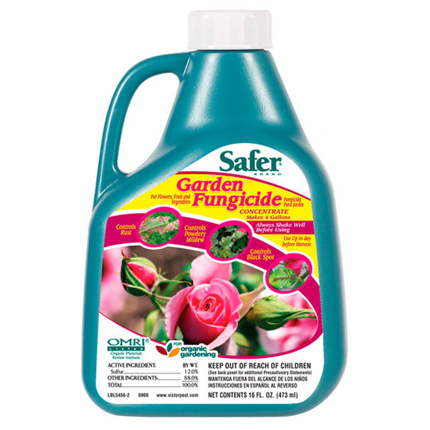 Safer Brand Garden Fungicide 16oz Concentrate