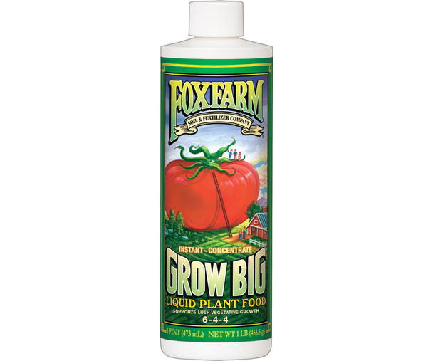 FoxFarm Grow Big&reg; Liquid Concentrate, 1 pt