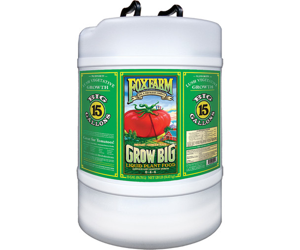 FoxFarm Grow Big&reg; Liquid Concentrate, 15 gal