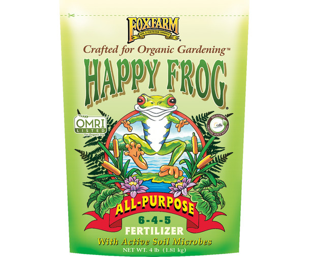 FoxFarm Happy Frog&reg; All-Purpose Fertilizer, 4 lb bag