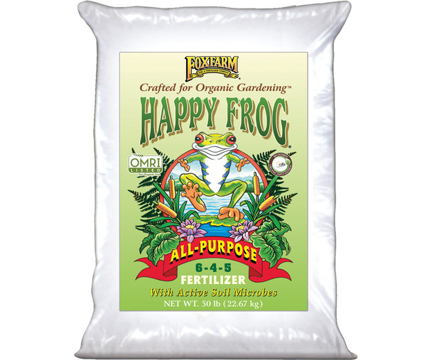 FoxFarm Happy Frog&reg; All-Purpose Fertilizer, 50 lb bag