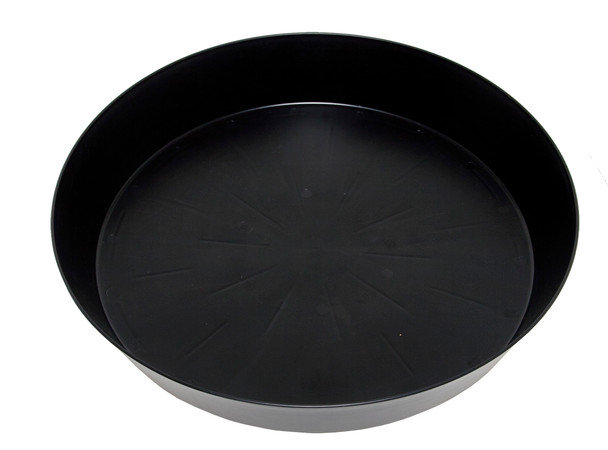 Super-Sized Black Saucer 25, pack of 5