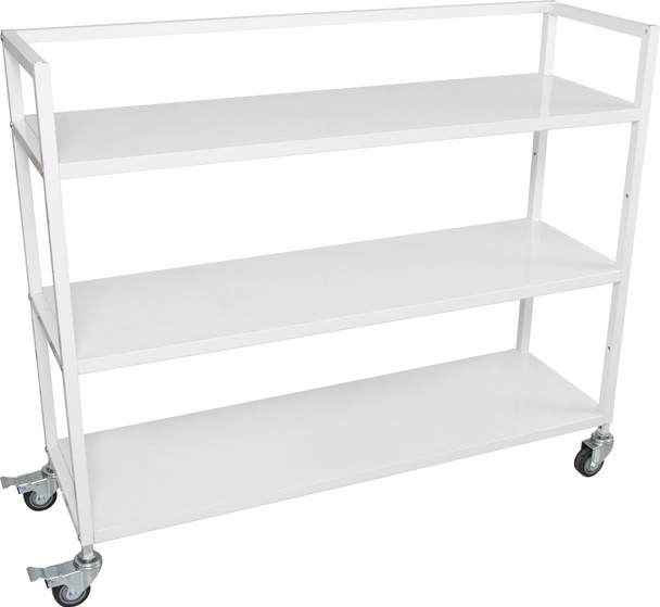 Vertical Grow Shelf System, 3 Shelves, w/Casters