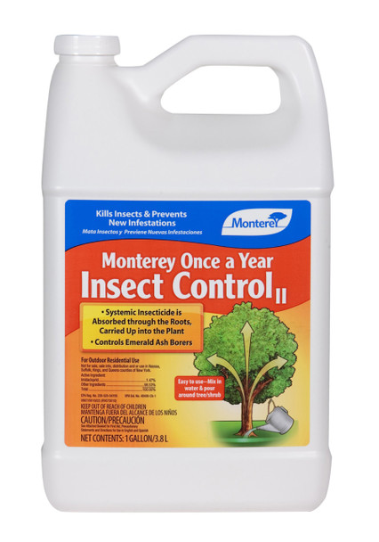 Monterey Once A Year Insect Control II Insecticide Concentrate - 1 gal