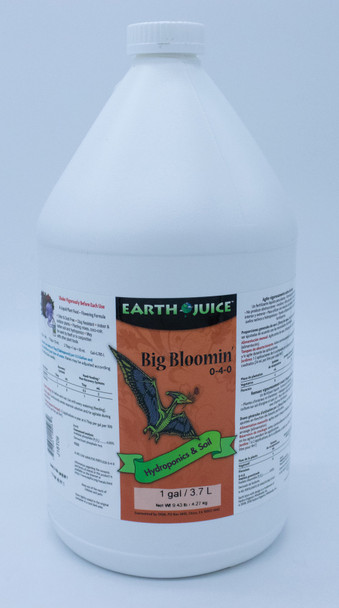 Earth Juice Big Bloomin' 0-4-0 - 1 gal