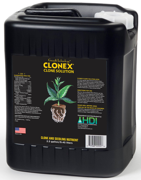 Hydrodynamics Clonex Clone & Seedling Solution Concentrate - 2.5 gal