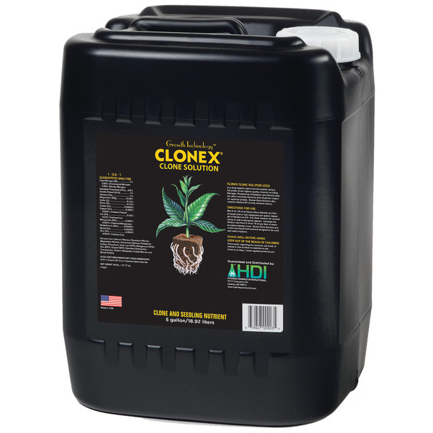 Hydrodynamics Clonex Clone & Seedling Solution Concentrate - 5 gal