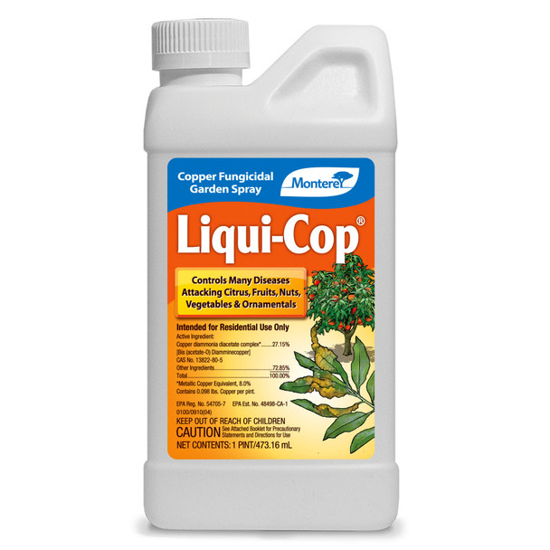 Monterey Liqui-Cop Copper Fungicide Concentrate - 16 oz