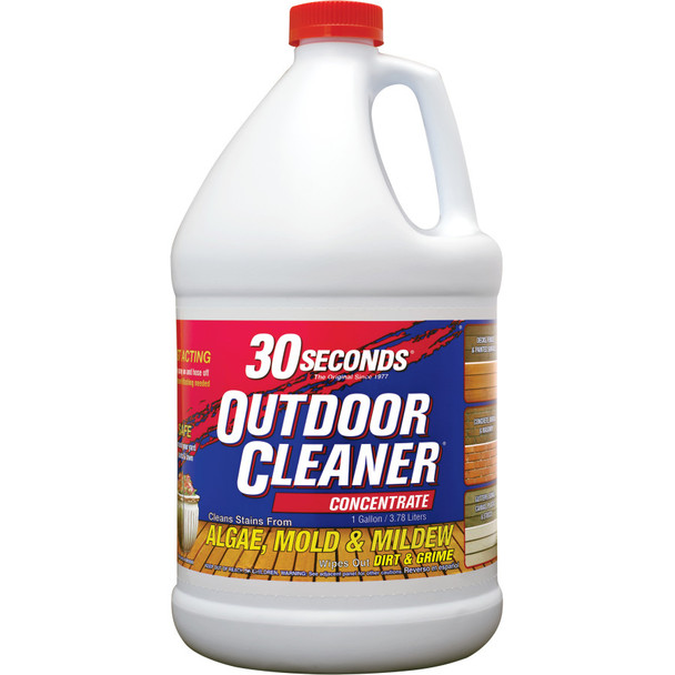 30 Seconds Outdoor Cleaner Algae Mold & Mildew Concentrate - 1 gal - 0656