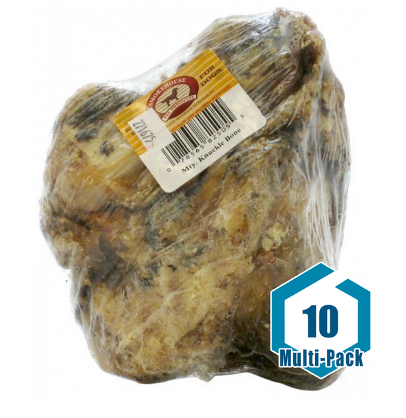 10 Pack: Smokehouse Treats Meaty Knuckle Bone 1 Pack