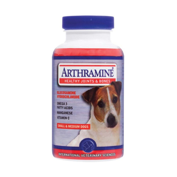 International Veterinary Sciences Arthramine Joint Care Chewable Tablet for Small & Medium Dogs - 120 Tablets