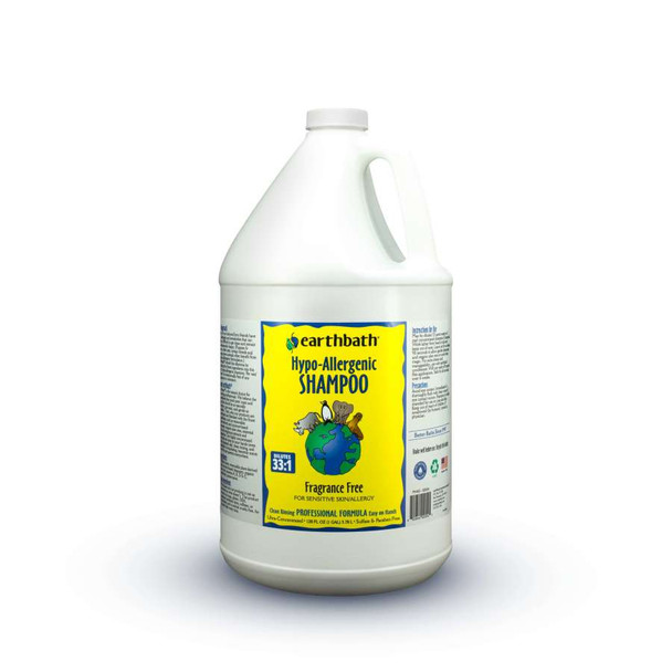 Earthbath Hypo-Allergenic Shampoo, Fragrance Free - 128 oz