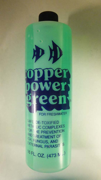 Copper Power Green Freshwater Medication - 16 fl oz