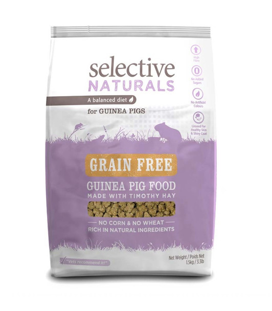Science Selective Grain Free Guinea Pig Dry Food - 3.3 lb