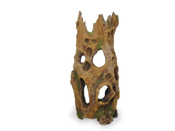 Weco Products Wecorama Sleepy Hollows Wicked Bark Terrarium Ornament - Green - LG