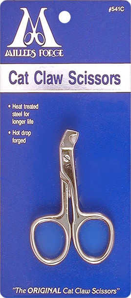 Millers Forge Cat Claw Scissors - Silver - 3 in
