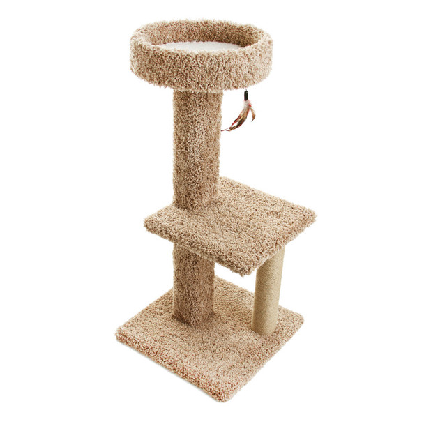 North American Pet Leap-N-Lounge Lazy Lookout Cat Tree - One Size