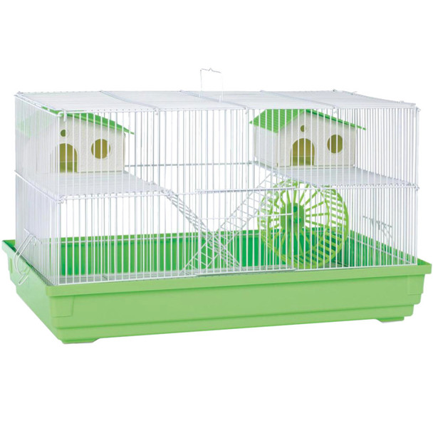 A & E Cages Nibbles Hamster & Gerbil Cage - Deluxe 2-Level - 18In X 11In X 16 in