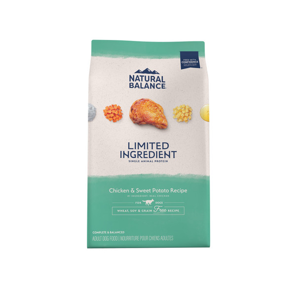 Natural Balance Pet Foods L.I.D. Adult Dry Dog Food - Chicken & Sweet Potato - 4 lb