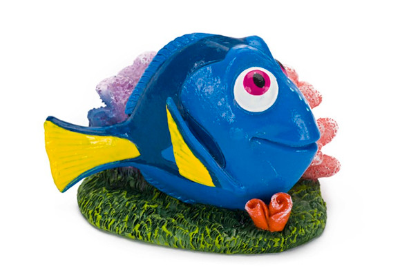 Disney Dory with Coral Aquarium Statue - Blue