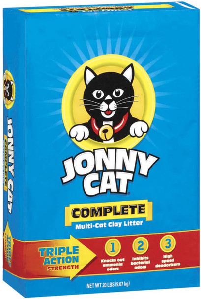 Jonny Cat Complete Multi-Cat Clay Cat Litter - 20 lb