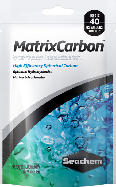 Seachem Laboratories MatrixCarbon Activated Carbon Media - 100 ml