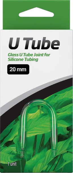 Seachem Laboratories Glass U Aquarium Airline Tube - Clear - 20 mm
