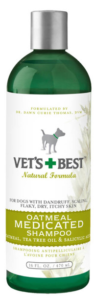 Vet's Best Oatmeal Medicated Shampoo - 16 fl oz