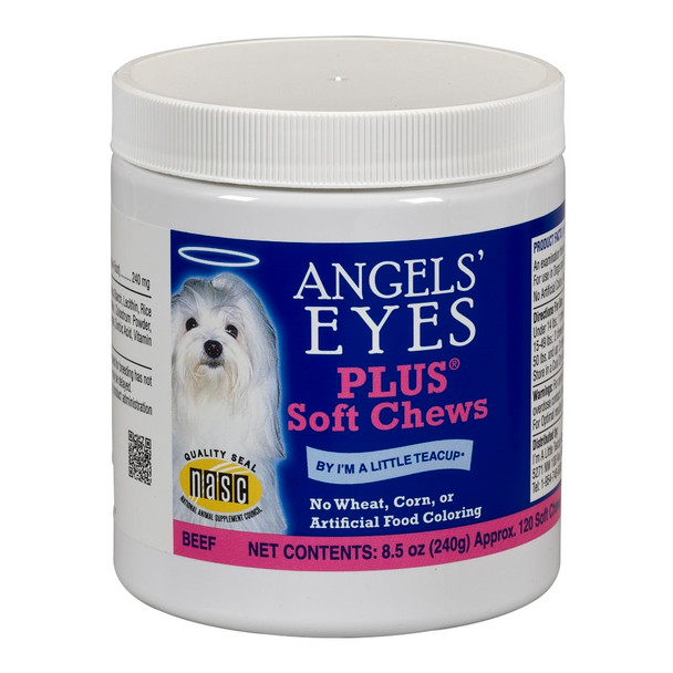 Angels' Eyes PLUS Beef Flavor Tear Stain Soft Chews - 8.5 oz