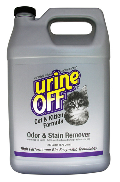 Urine Off Cat & Kitten Formula Stain and Odor Remover - 1 gal