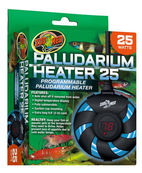Zoo Med Paludarium Aquarium Heater - 25 W