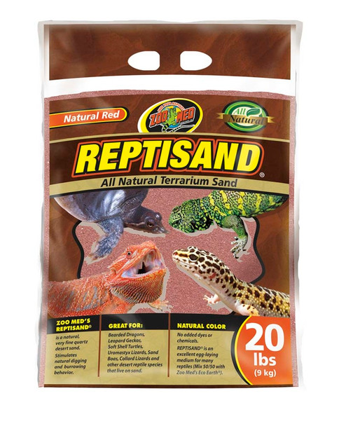 Zoo Med ReptiSand - Natural Red - 20 lb
