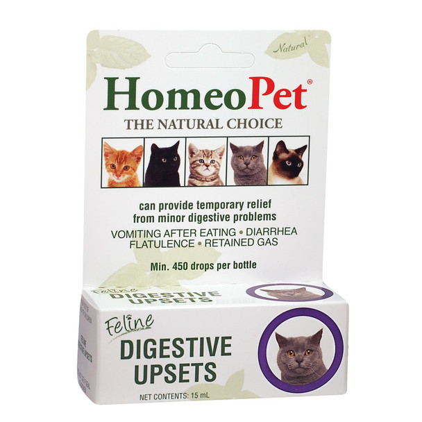 HomeoPet Feline Digestive Upsets Cat Drops - 15 ml