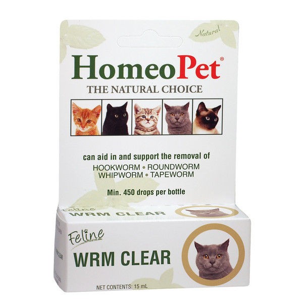 HomeoPet Feline WRM Clear - 15 ml