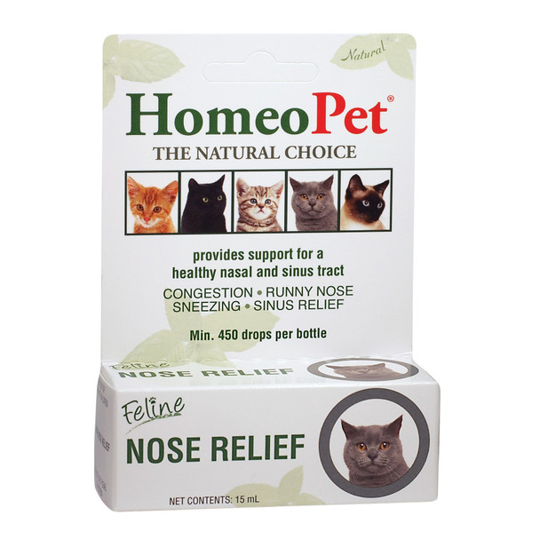 HomeoPet Feline Nose Relief - 15 ml
