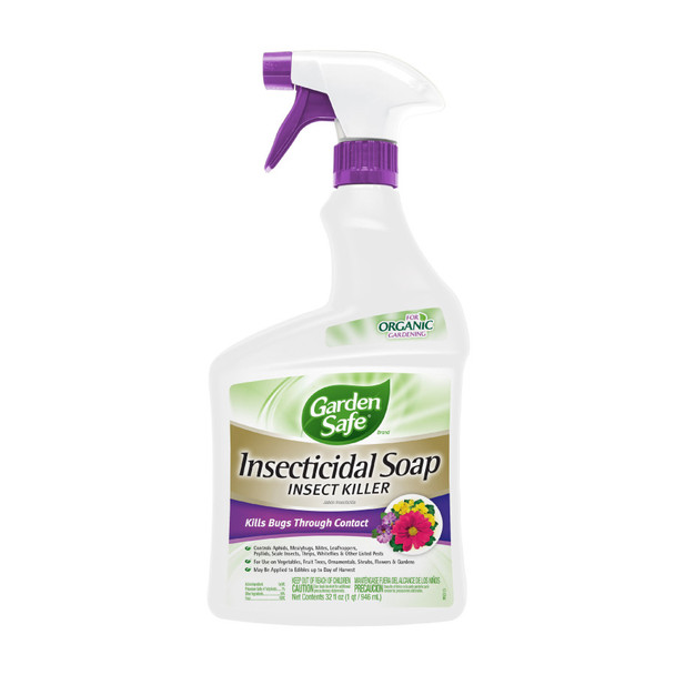 Garden Safe Insecticidal Soap Insect Killer Ready to Use - 32 oz