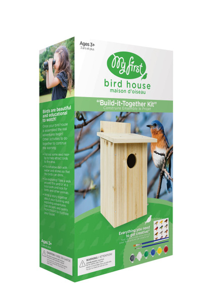 Nature's Way My First Bird House w/Viewing Window - One Size