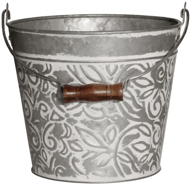 Robert Allen Floral Planter w/Handle - 8172.0