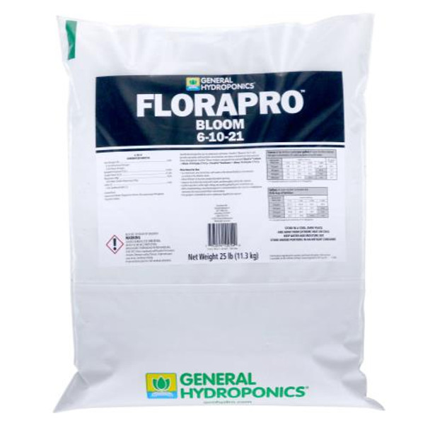 General Hydroponics FloraPro Bloom Soluble 25 lb bag (80/Plt) - 8007