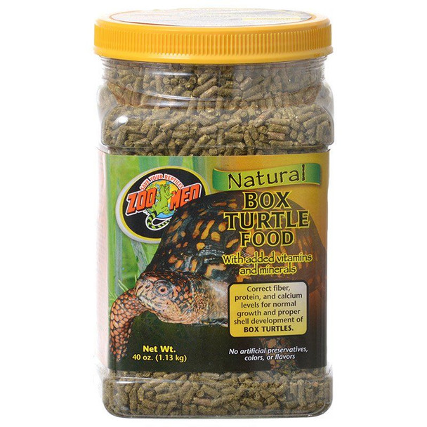 Zoo Med Natural Box Turtle Food - Pellets 40 oz