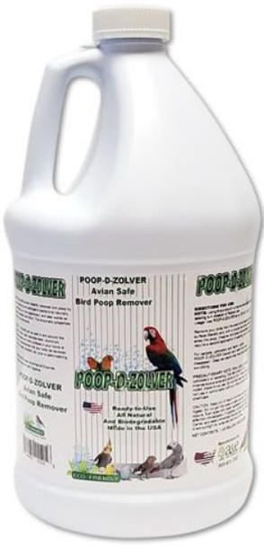 AE Cage Company Poop D Zolver Bird Poop Remover Lime Coconut Scent 1 gallon